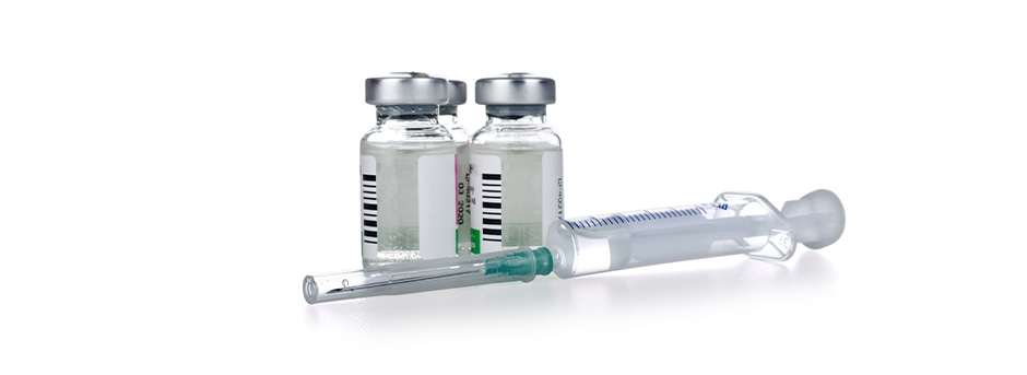 注射針による注入法